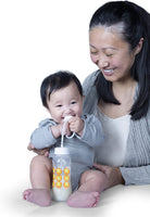 Hands-Free Baby Bottle - Self Feeding System 9 oz (2 Pack - Lion)